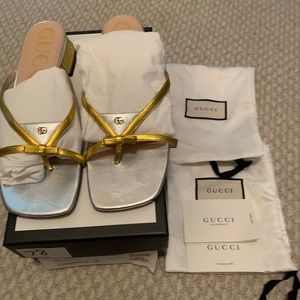 LAST WEEK: 💥💥GUCCI oro vecchio argento sandal